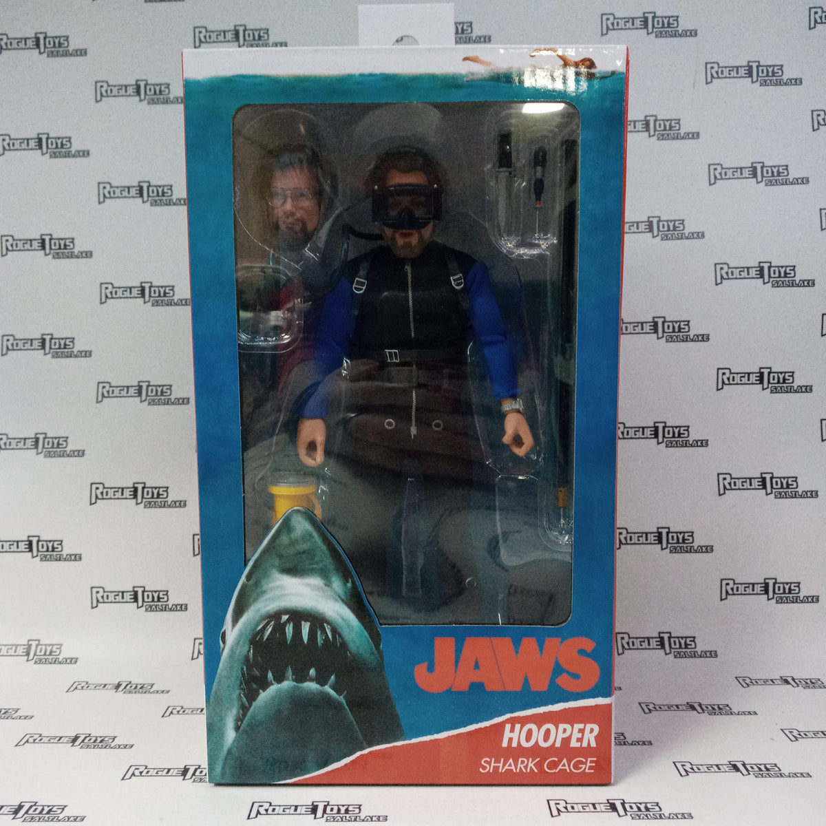 Neca Jaws Hooper (Shark Cage)| Rogue Toys