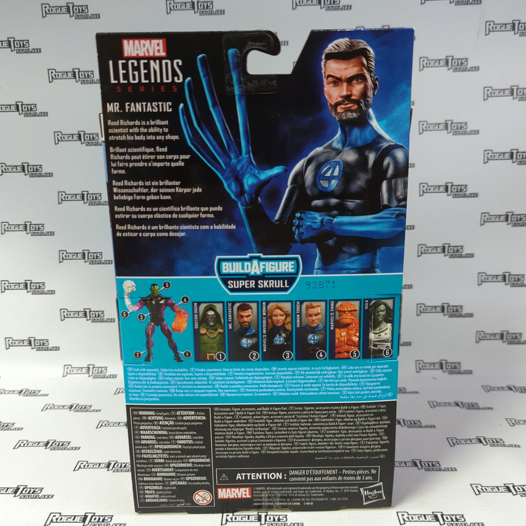 Hasbro Marvel Legends Fantastic Four Mr. Fantastic (super Skrull Baf Wave)