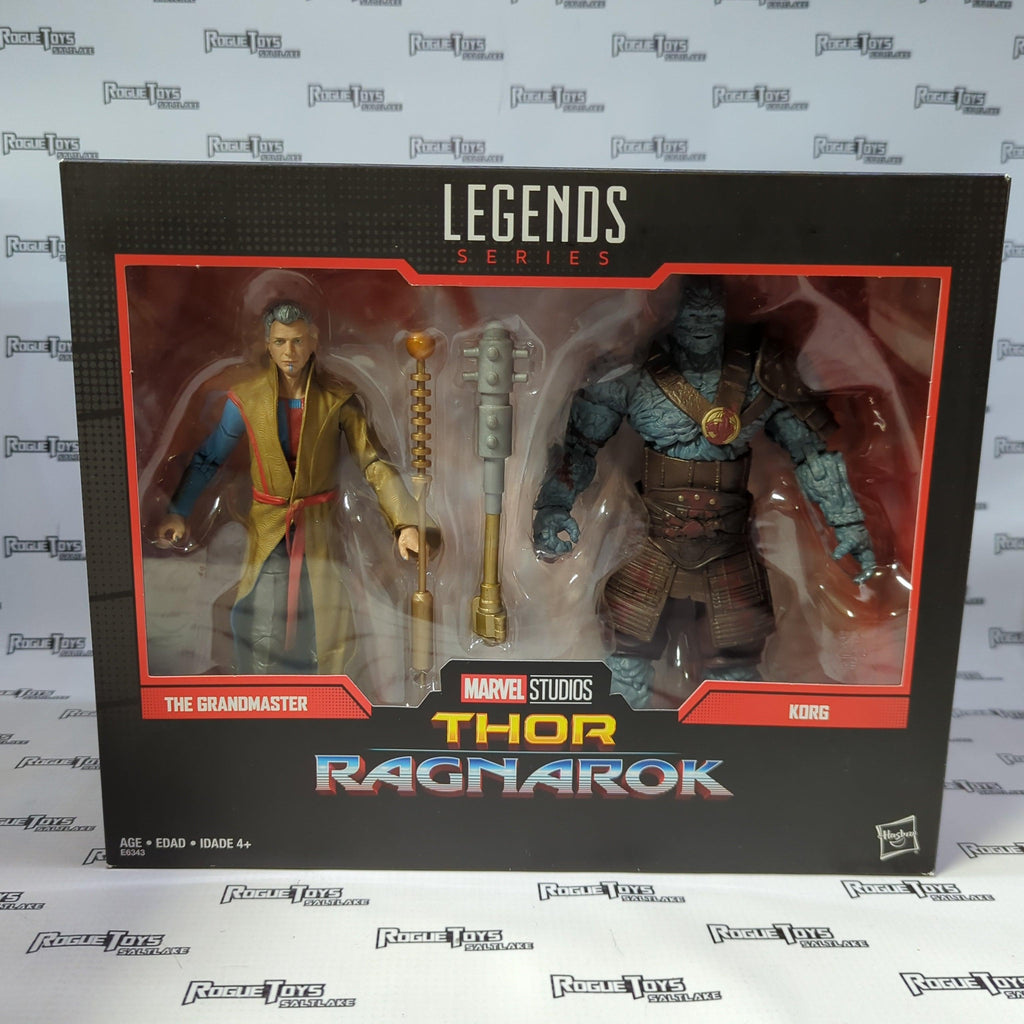 Marvel Legends 6 Thor Ragnarok The Grandmaster And Korg 2-Pack Video  Review And Images