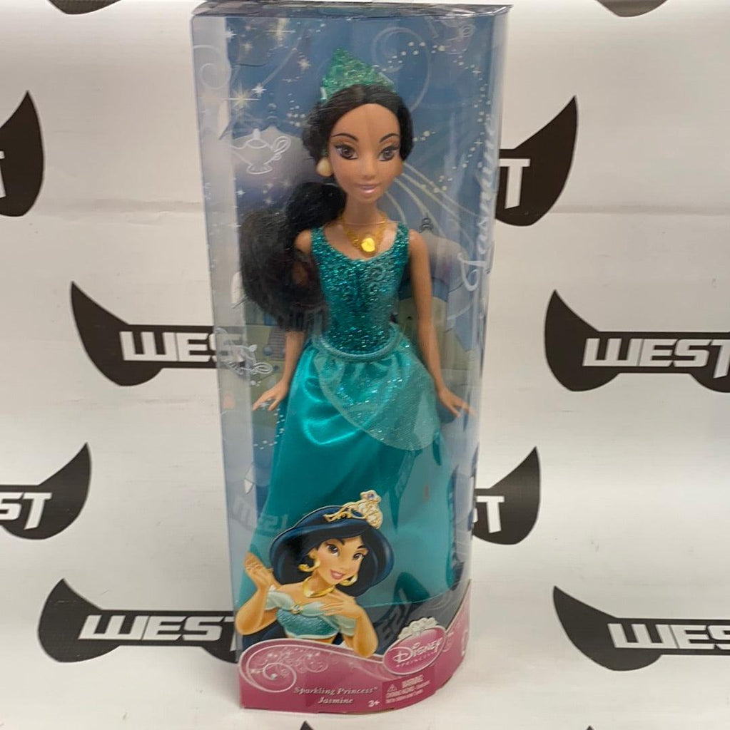 disney sparkling princess jasmine doll