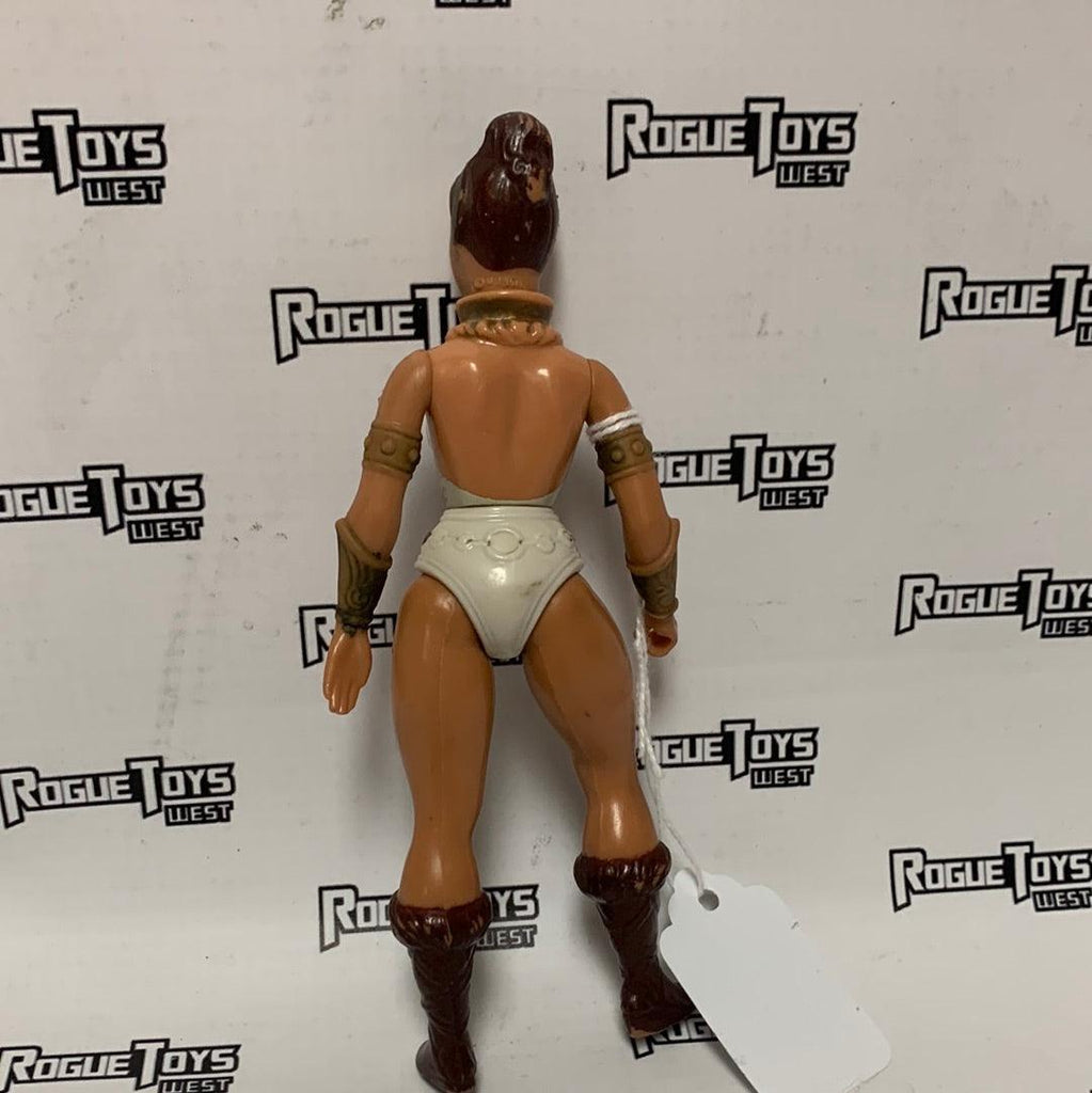 Mattel - vintage 1982 masters of the universe - teela (brown variant)