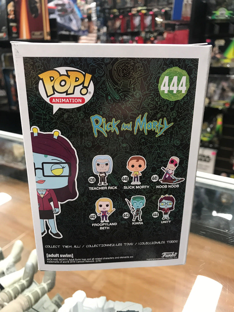 Funko pop! rick and morty unity 444