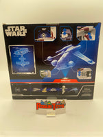 Jazwares Star Wars Micro Galaxy Squadron Series 2 Republic LAAT w/ Clone Pilot & Clone Trooper