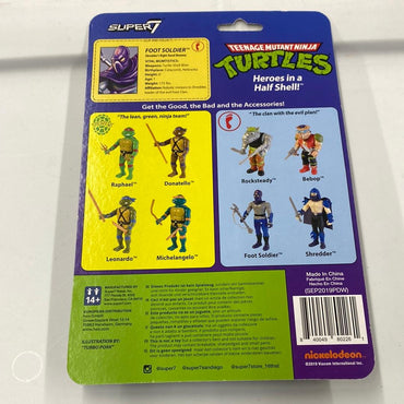 ReAction Figures TMNT Foot Soldier - Rogue Toys