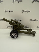 Buddy L Army Jeep w/ Cannon & Figure