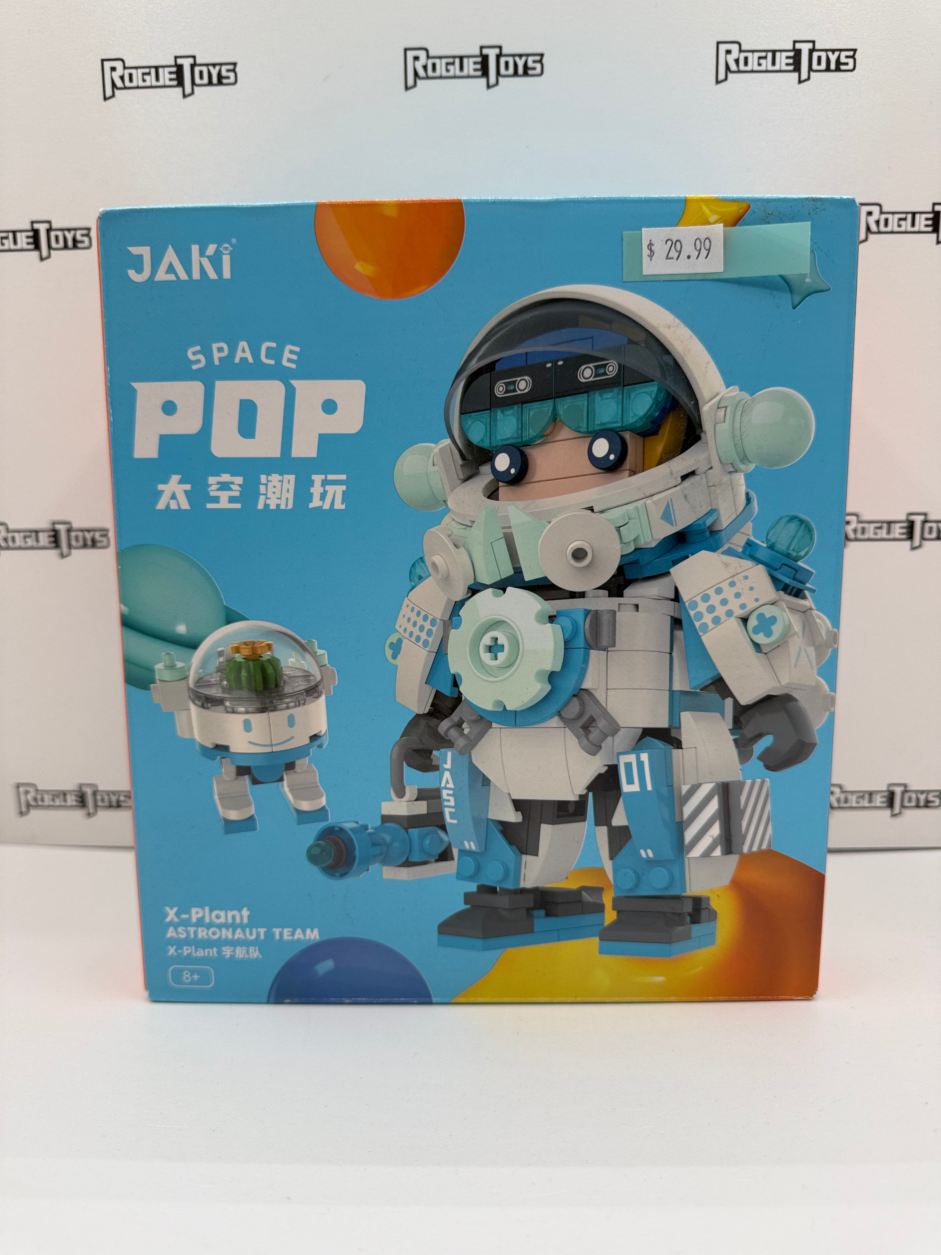 JAKI Space POP X-Plant Astronaut Team| Rogue Toys
