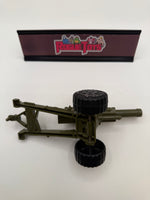 Buddy L Army Jeep w/ Cannon & Figure