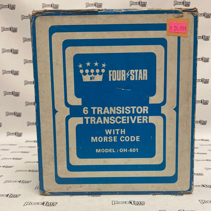 Four Star 6 Transistor Transceiver with Morse Code Model: OH-601 - Rogue Toys