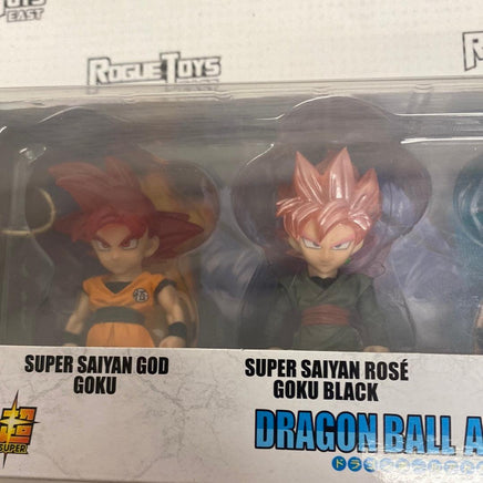 Bandai Dragon Ball Super Dragon Ball Adverge | Super Saiyan God Goku | Super Saiyan Rosé Goku Black | Super Saiyan Blue Goku | Golden Frieza - Rogue Toys