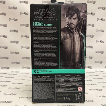 Hasbro Star Wars The Black Series Rogue One: A Star Wars Story Captain Cassian Andor - Rogue Toys