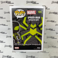 Funko POP! Marvel Spider-Man (Stealth Suit) #195 Hot Topic - Rogue Toys