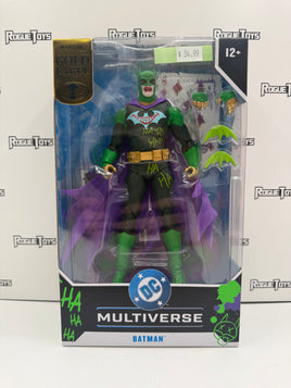 McFarlane Toys Gold Label Collection DC Multiverse Joker War Inspired Batman