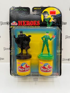 Playskool Play-Doh Heroes Batman Forever Batman and The Riddler Collectible Molders