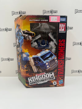 Hasbro Transformers War for Cybertron Kingdom Deluxe Class Autobot Pipes