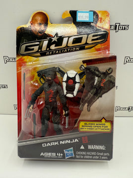 Hasbro G.I. Joe Retaliation Dark Ninja (Glider Wings Spring Open for Sky-High Attacks!)