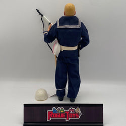 Hasbro 1960s Vintage Blond Painted Hair GI-Joe in Action Sailor Shore Patrol Outfit (No Tag) - Rogue Toys