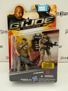 Hasbro G.I. Joe Retaliation Kwinn (Includes Tracker Weapons and Gear!)