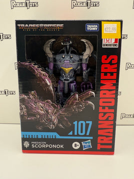 Hasbro Transformers Studio Series Rise of the Beasts Deluxe Class Predacon Scorponok