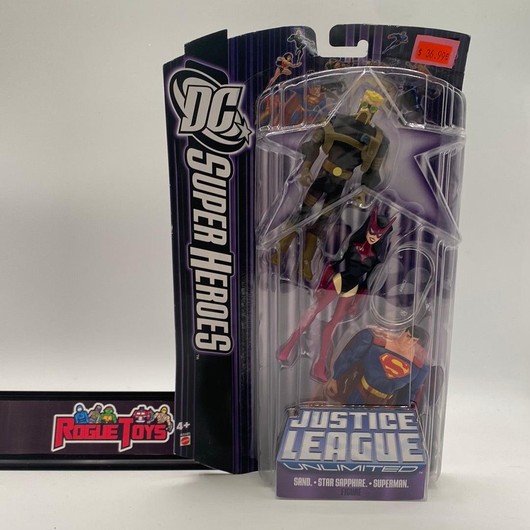 Mattel DC Super Heroes Justice League Unlimited Sand | Star Sapphire | Superman - Rogue Toys