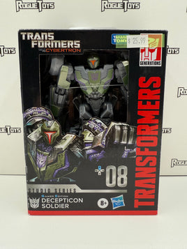 Hasbro Transformers Studio Series War for Cybertron Deluxe Class Gamer Edition Decepticon Soldier