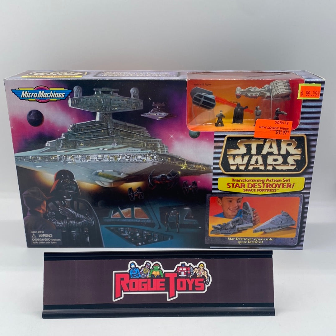 Galoob 1997 Micro Machines Star Wars Transforming Action Set Star  Destroyer/Space Fortress