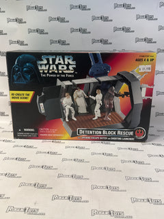 Star Wars: The Power of the Force Detention Block Rescue playset released by Kenner