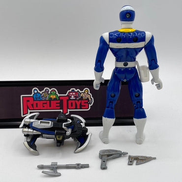 Bandai 1997 Power Rangers in Space Blue Ranger - Rogue Toys