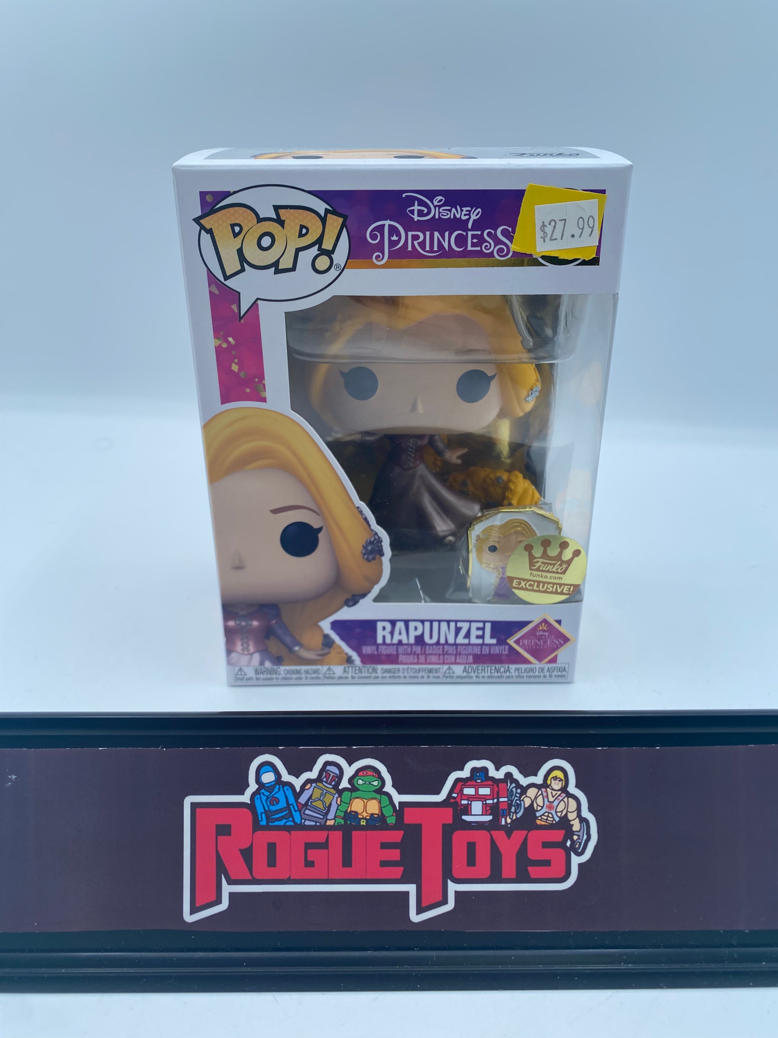 Funko POP! Disney Princess Rapunzel (Funko.com Exclusive)| Rogue Toys