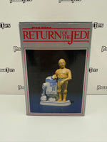 Sigma Star Wars: Return of the Jedi C-3PO and R2-D2 Hand Painted Bisque Porcelain Figurine