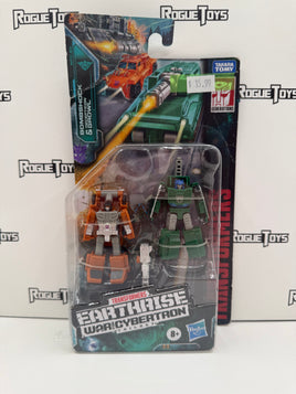 Hasbro Transformers War for Cybertron Trilogy Earthrise Micromaster Bombshock & Decepticon Growl
