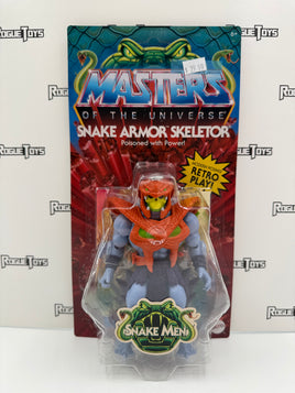 Mattel Masters of the Universe (MOTU) Snake Men Retro Style Snake Armor Skeletor