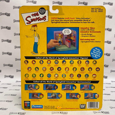 Playmates The Simpsons World of Springfield Interactive Figure Series 7 Cletus - Rogue Toys
