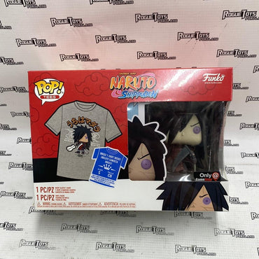 Funko POP! Tees Naruto Shippuden Madara Uchina(SM) GameStop Exclusive - Rogue Toys