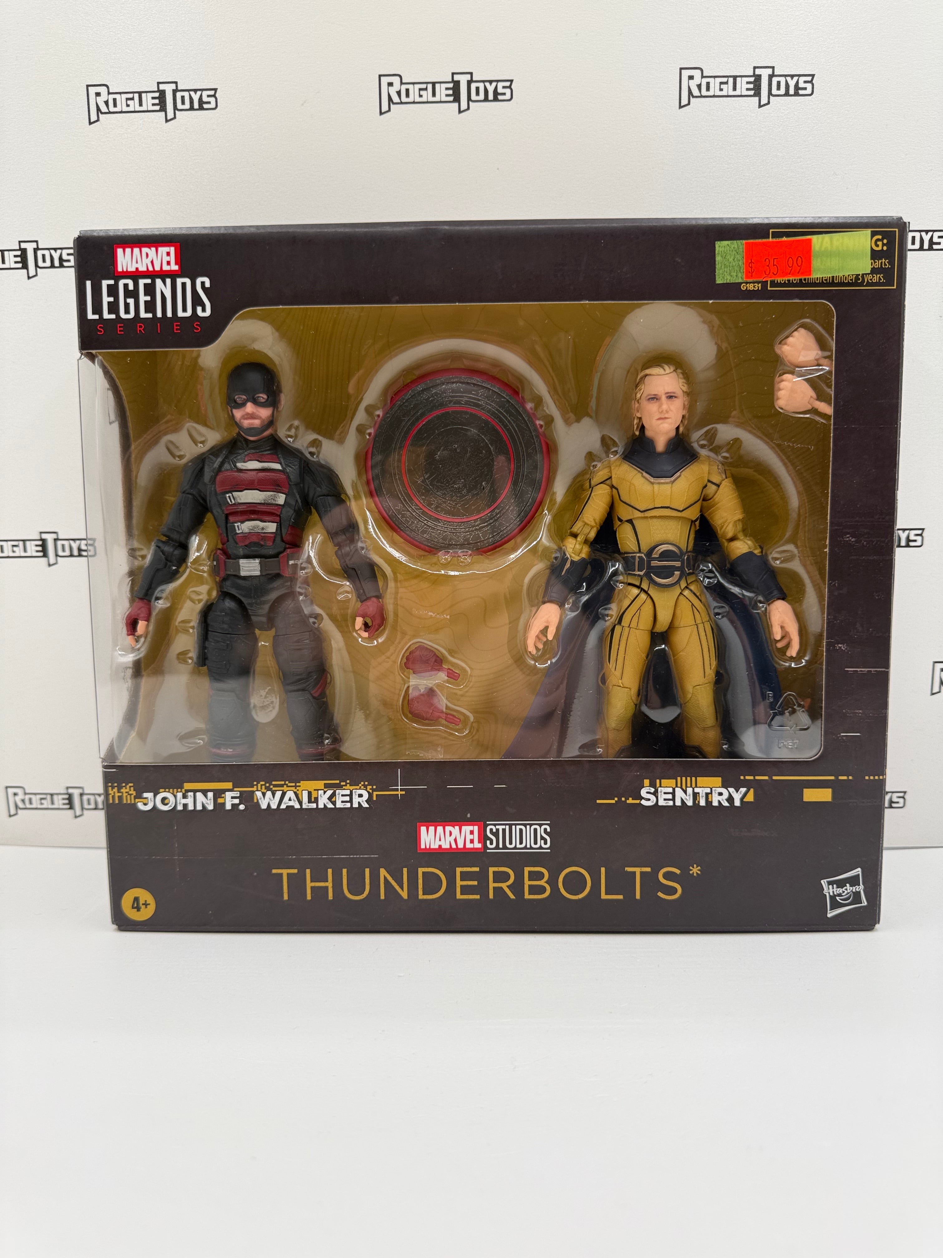 Hasbro Marvel Legends Thunderbolts John F. Walker & Sentry| Rogue Toys