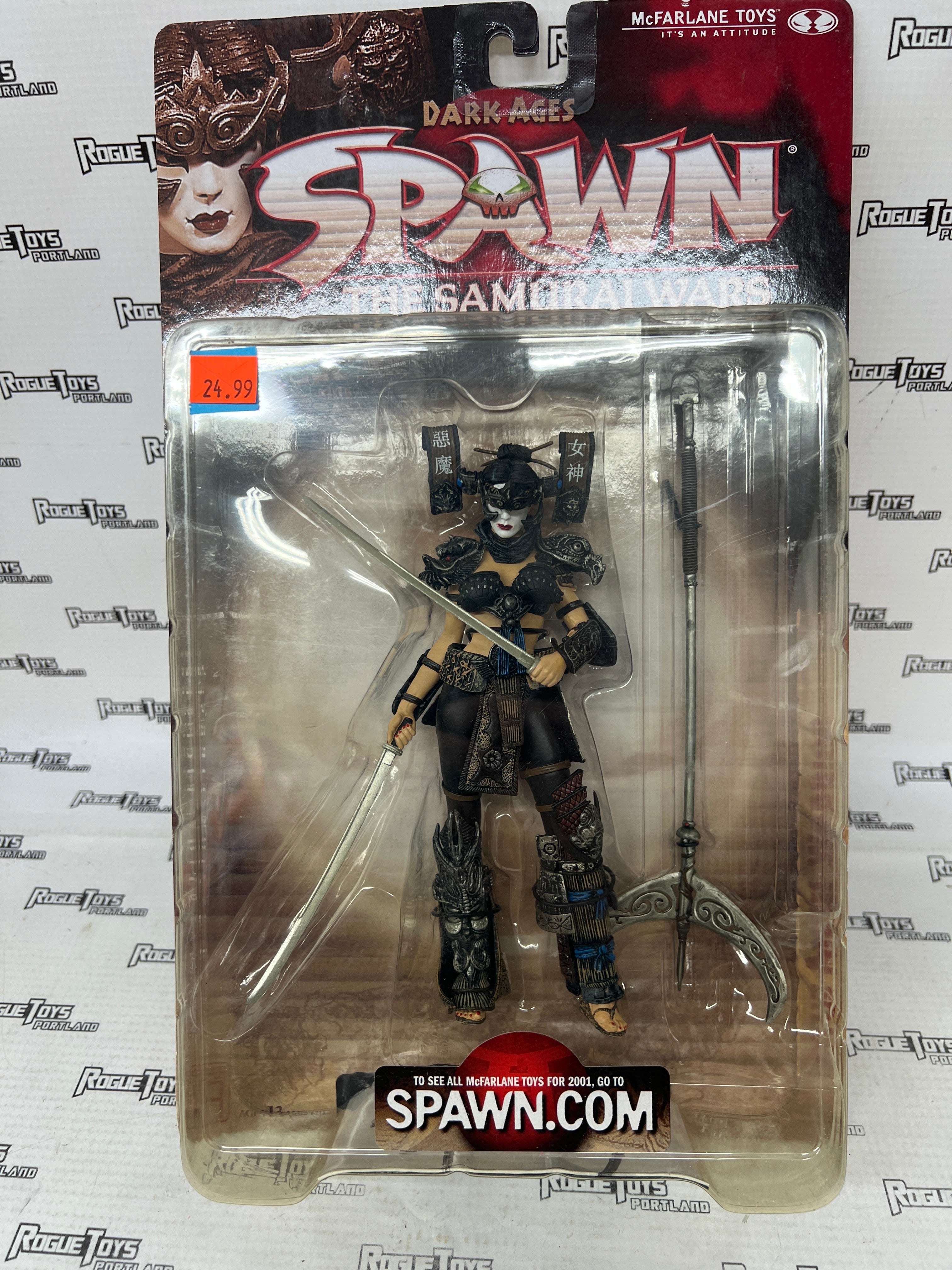Dark Ages Spawn The Samurai Wars Lotus Angel Warrior| Rogue Toys
