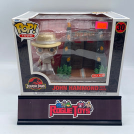Funko POP! Town Jurassic Park John Hammond with Gates (Target Exclusive)