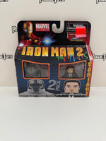 Diamond Select Toys Marvel Universe Minimates Iron Man 2 Hammer Drone & Happy Hogan Variant 2-Pack