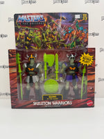 Mattel Masters of the Universe (MOTU) Retro Style Glow in the Dark Skeleton Warriors