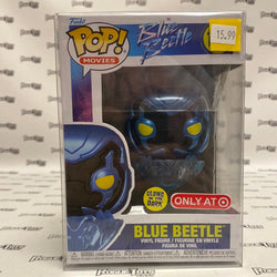 Funko POP! Movies DC Blue Beetke Blue Beetle (Glows in the Dark) (Target Exclusive) - Rogue Toys