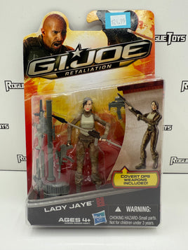 Hasbro G.I. Joe Retaliation Lady Jaye (Covert Ops Weapons Included!)