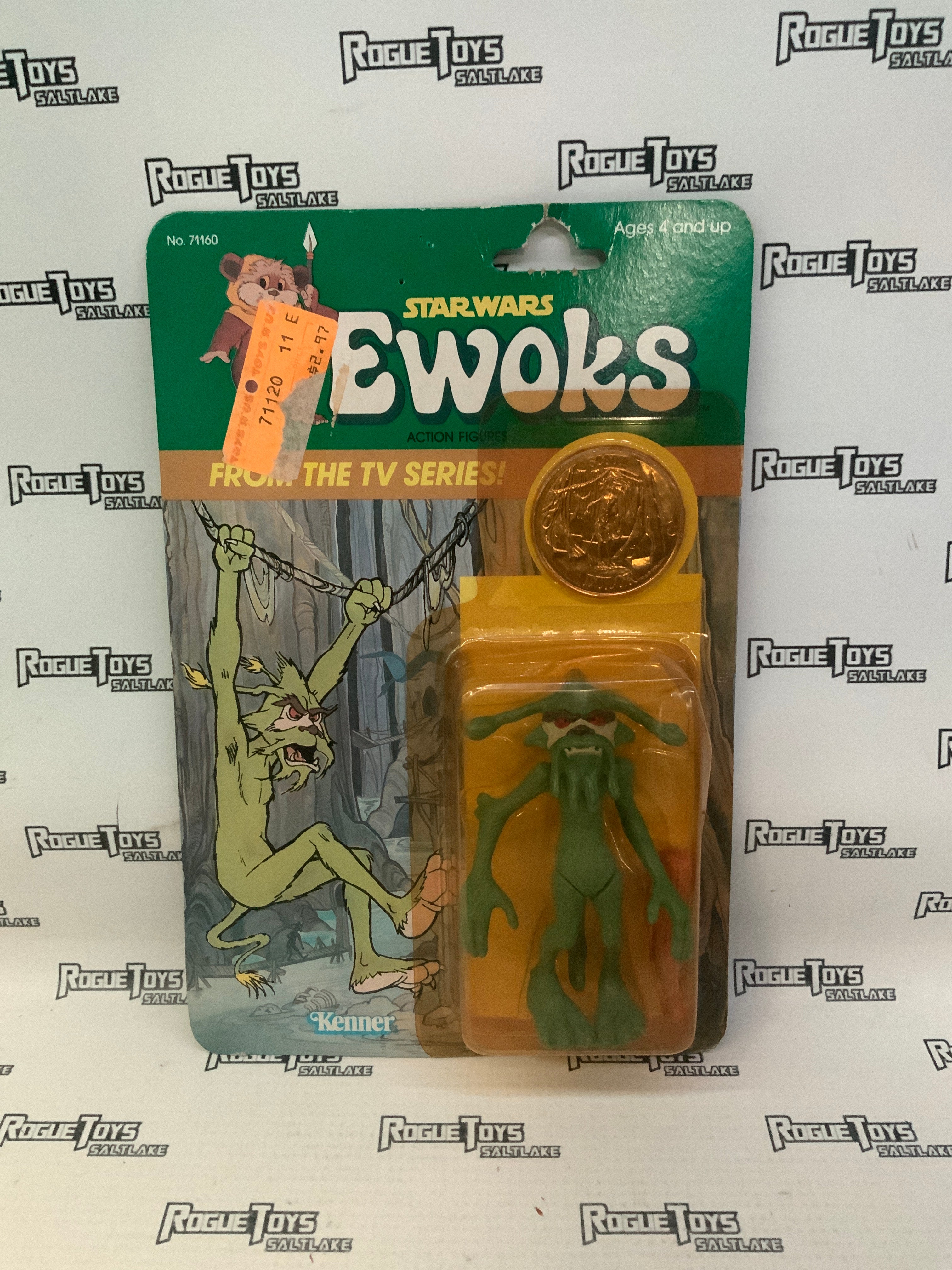 オールドケナー　イウォーク　 ＴＶシリーズ dulok scout Kenner Vintage Star Wars Ewoks Dulok Scout| Rogue Toys
