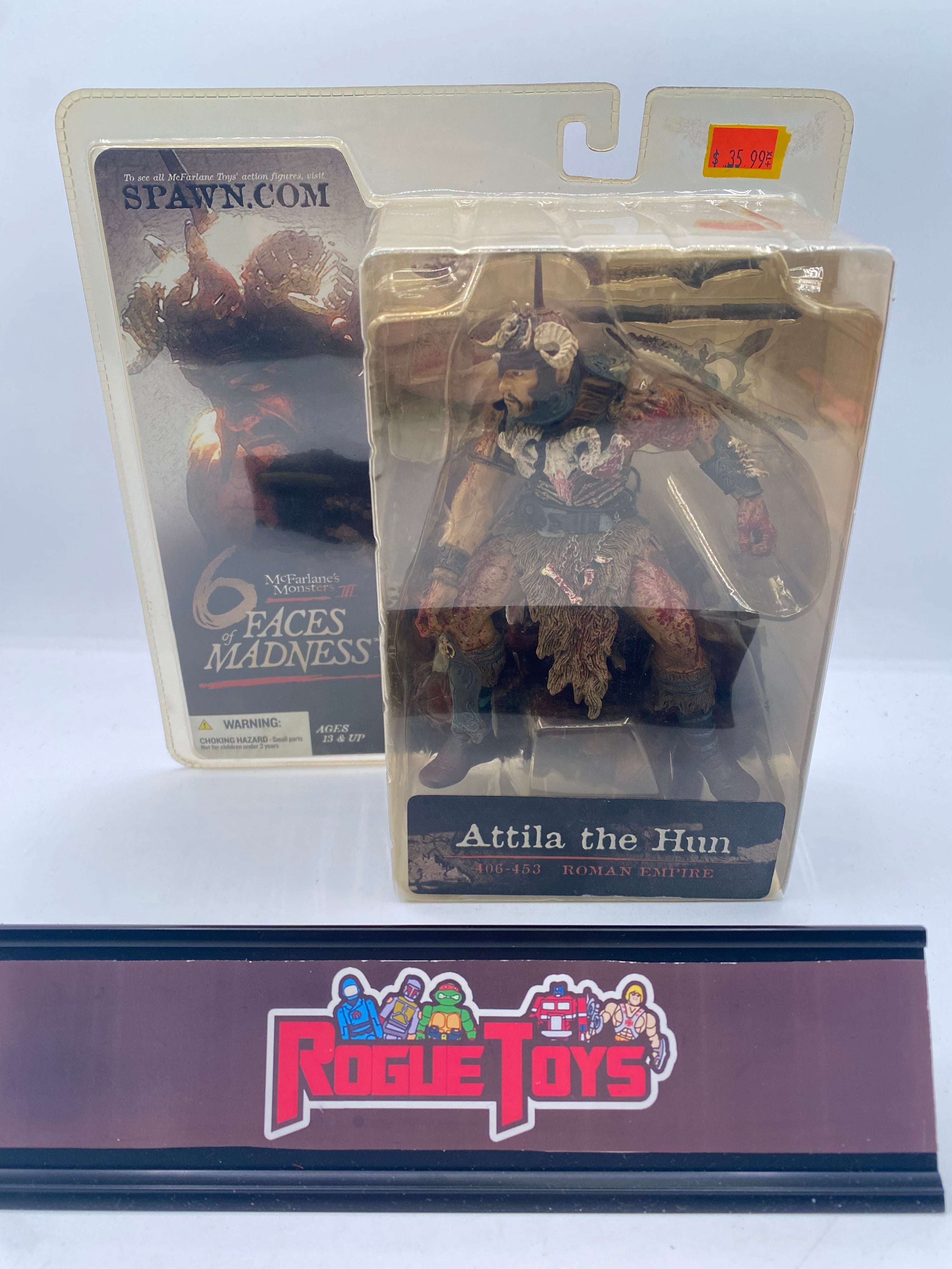 McFarlane Toys McFarlane's Monsters III 6 Faces of Madness Attila