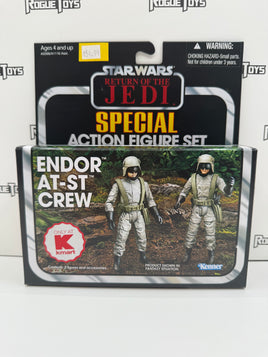 Hasbro Star Wars The Vintage Collection Return of the Jedi Special Action Figure Set Endor AT-ST Crew (K-Mart Exclusive)
