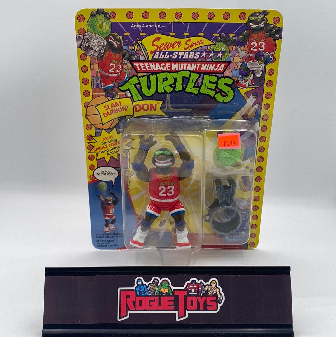 Playmates 1991 Sewer Sports All-Stars Teenage Mutant Ninja Turtles Slam Dunkin’ Don - Rogue Toys