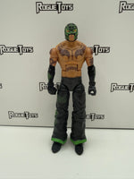 Mattel WWE Basic Superstar Match-Ups Series 1 Rey Mysterio (with Black & Green Mask) & Best of 2010 Batista PROTOTYPE FIGURES