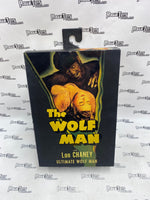 NECA Universal Monsters Ultimate Wolf Man Silver Screen Edition