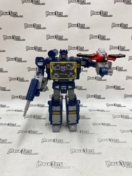 Transformers WFC Siege Soundwave w/ Laserbeak & Ravage