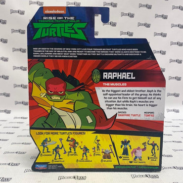 Playmates Rise of the Teenage Mutant Ninja Turtles Raphael The Muscles - Rogue Toys