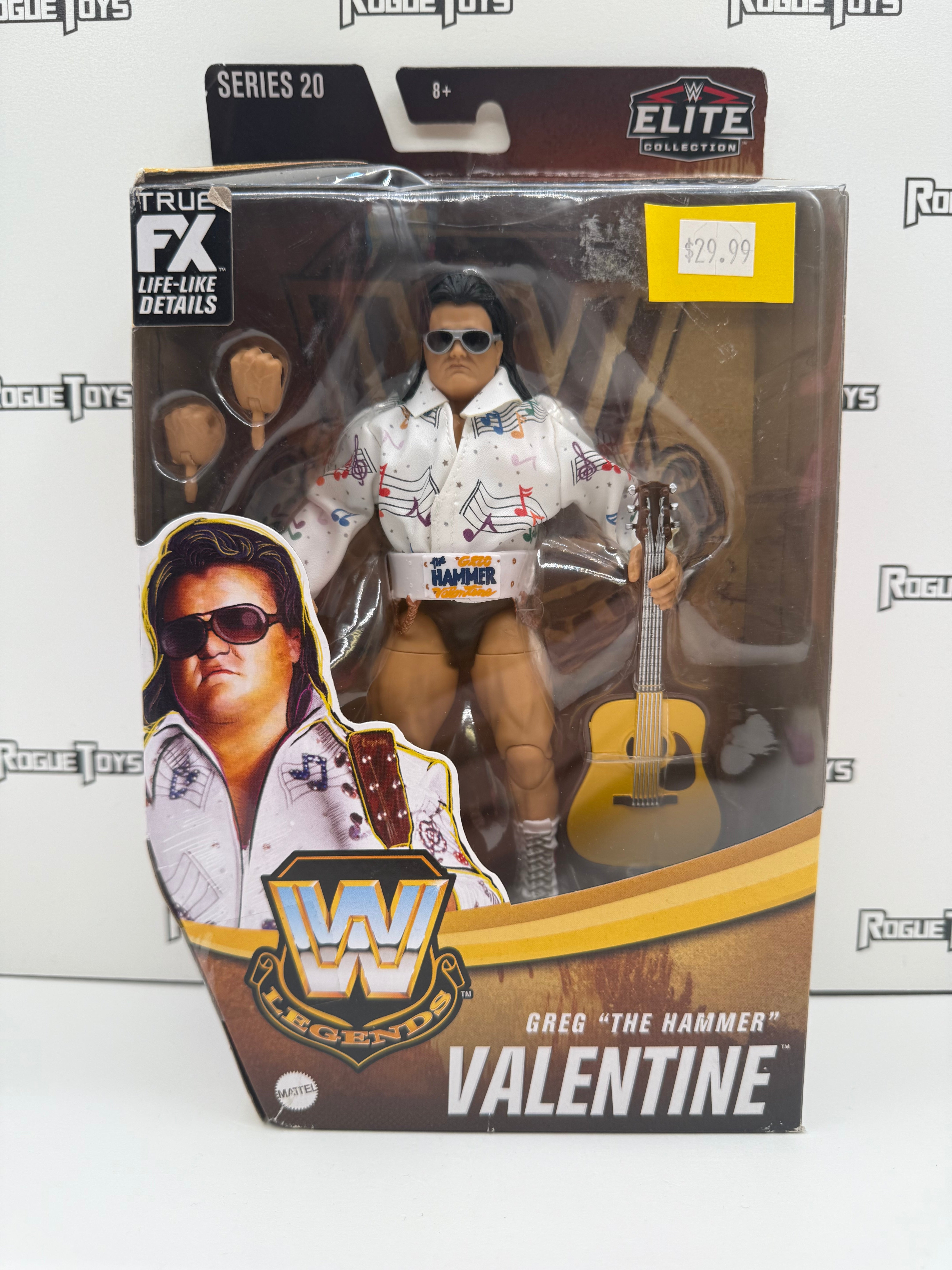 Mattel WWE Elite Collection Legends Series 20 Greg “The Hammer