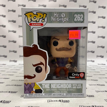 Funko POP! Games Hello Neighbor The Neighbor with Axe and Rope (GameStop Exclusive) - Rogue Toys